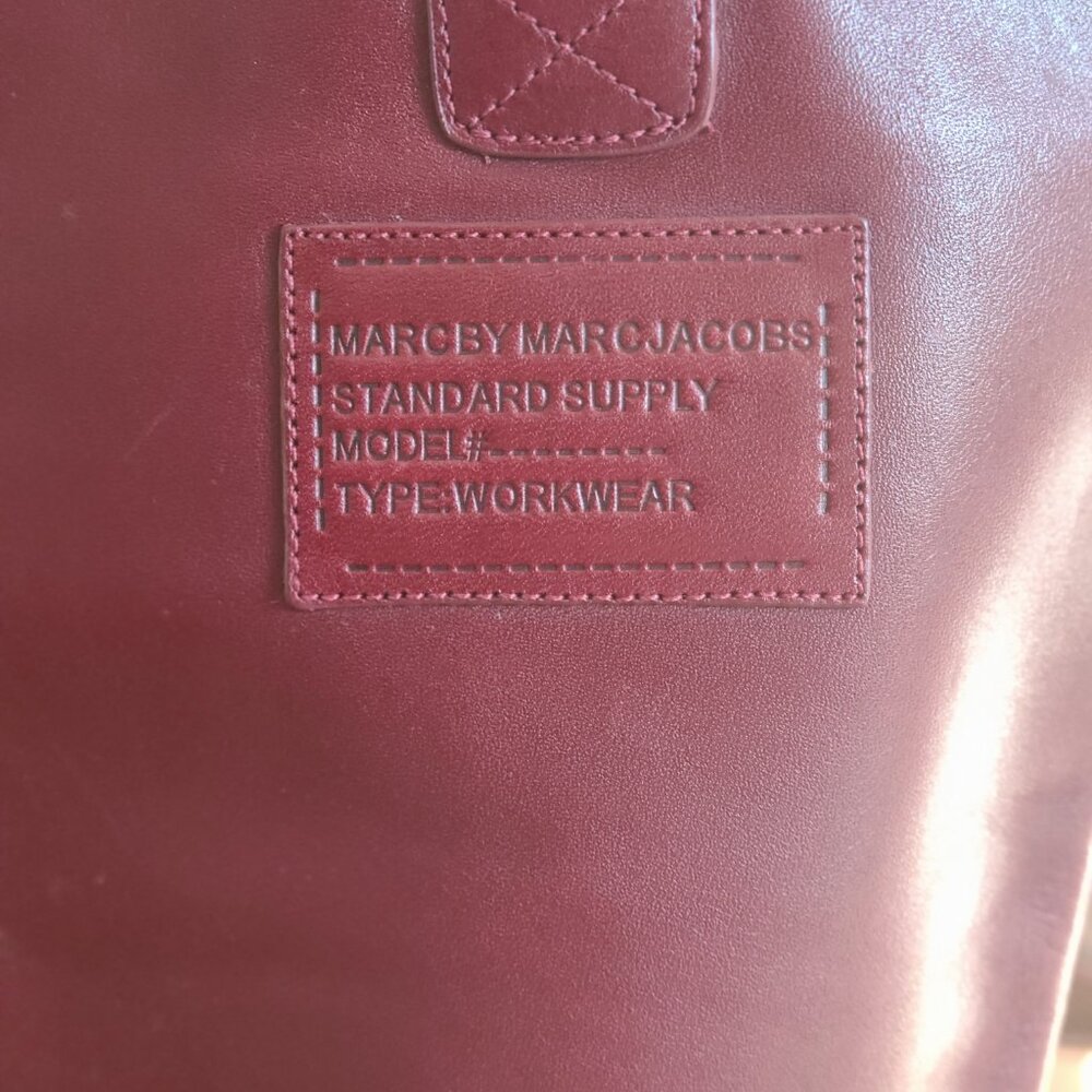 Marc Jacobs Tall Burgundy Boot - Picture 4 of 5